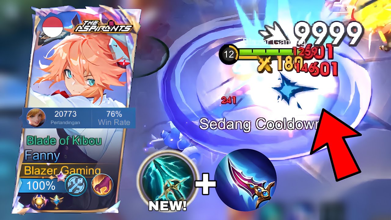 FANNY BUILD DAMAGE BRUTAL🔥 UPDATE TERBARU 2024! - Mobile Legends
