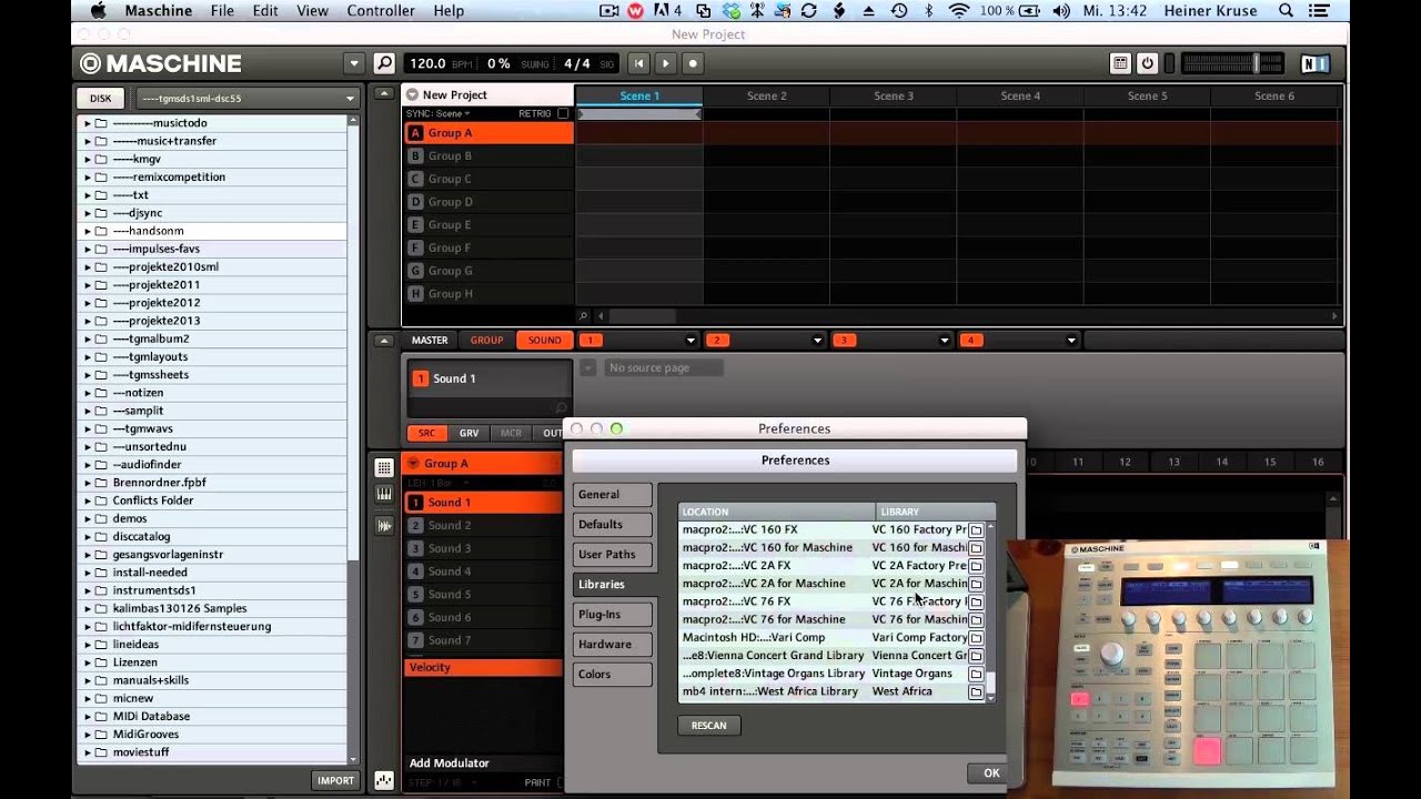 Hands On NI Maschine - Erste Schritte