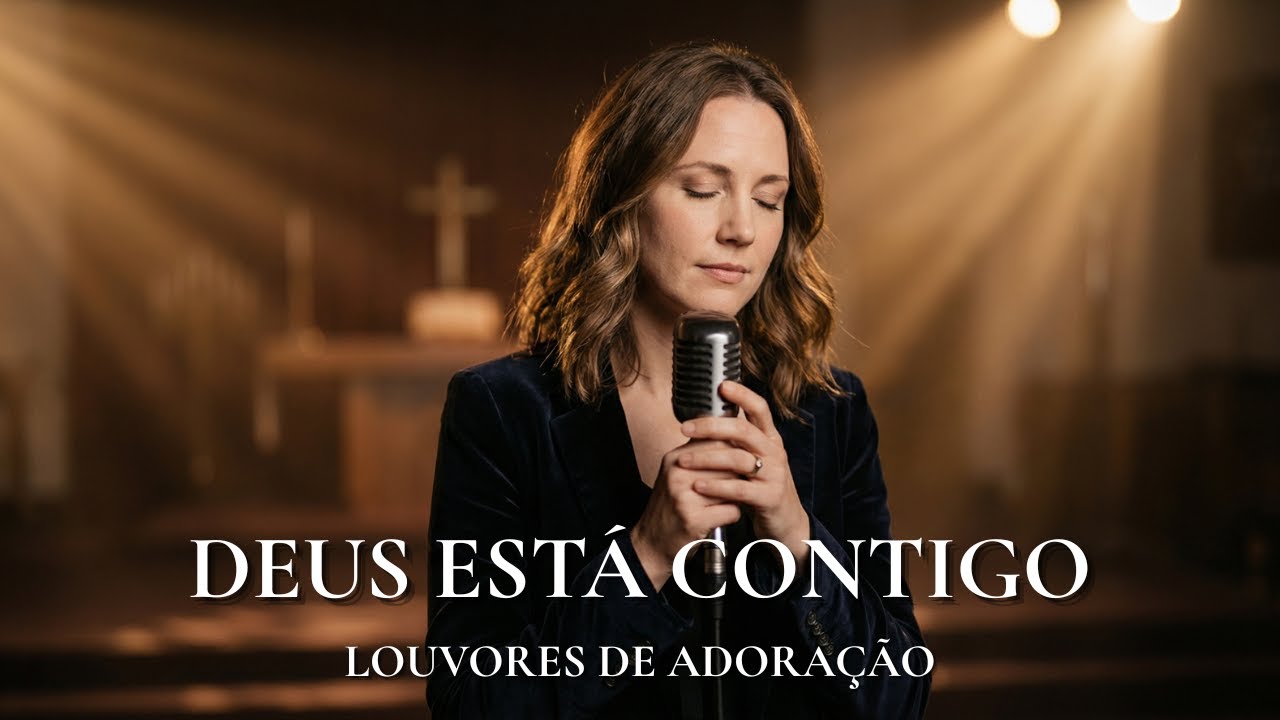 DEUS ESTÁ CONTIGO | Hinos Inspirados em Gabriela Rocha – Adoração, Fé e Descanso – Louvor