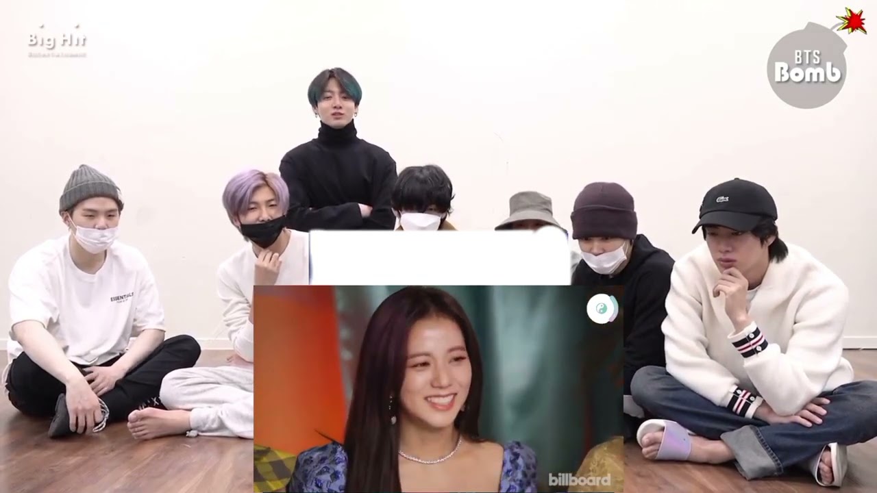 bts reaction blackpink