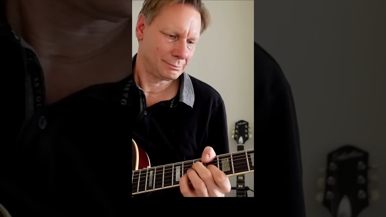 Funk blues guitar riff - Call & response style rhythm