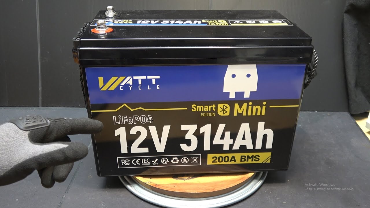 Review: WattCycle 12.8V 314Ah LiFePO4 Mini Smart battery