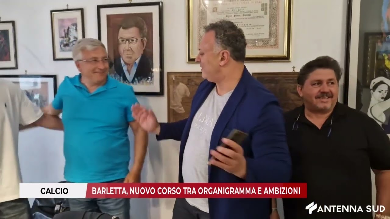 26 MAGGIO 2025 - CALCIO: BARLETTA, NUOVO CORSO TRA ORGANIGRAMMA E AMBIZIONI