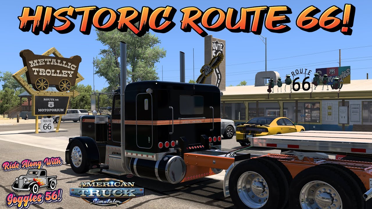 ATS | Historic Route 66! BETA 1 58! What's New East of Kingman?