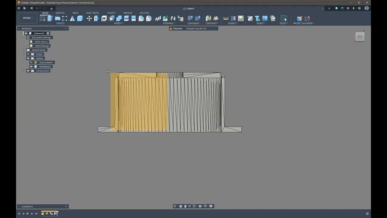 Fusion360 - Fastest Mesh to Solid (2026)