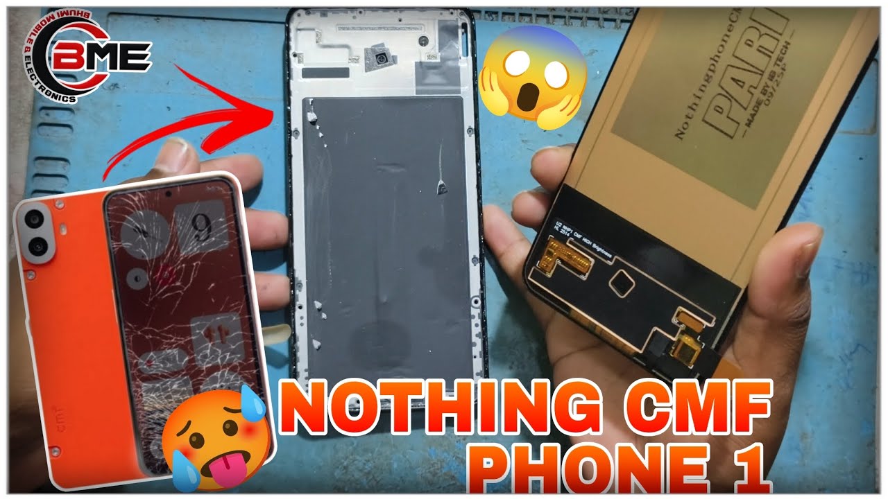 Nothing Display Replacement Guide | CMF Phone 1 Screen Repair #viralvideo #cmf #phone1@BHUMITECH0 
