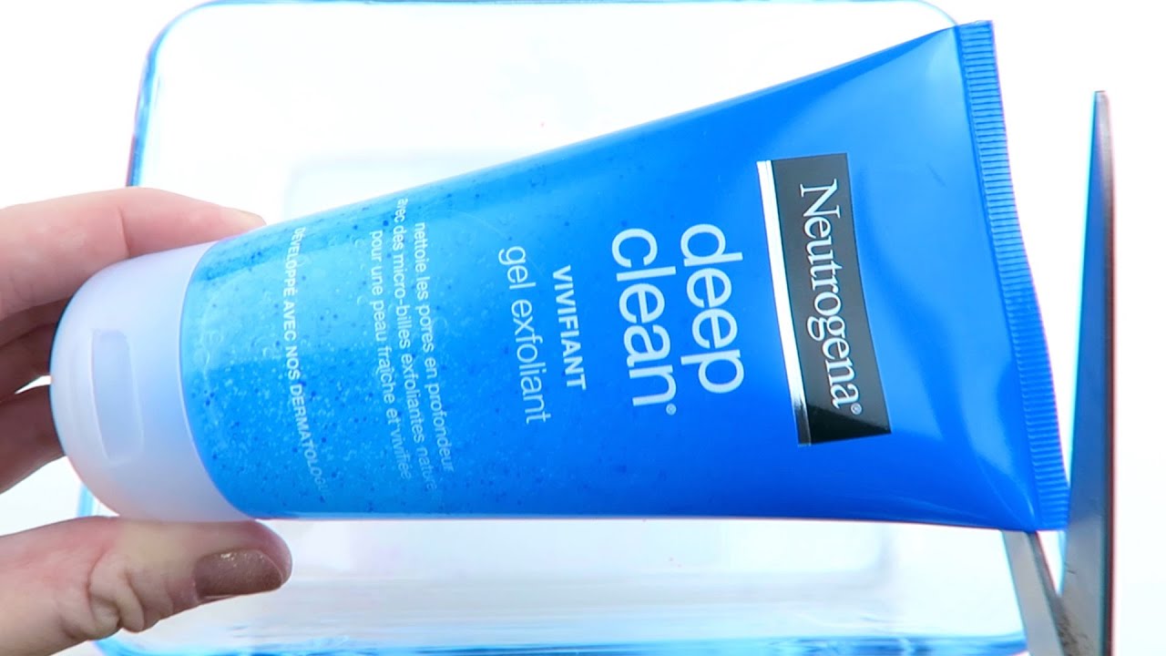 Will It Slime?Neutrogena Face Exfoliant! Satisfying ASMR Video!