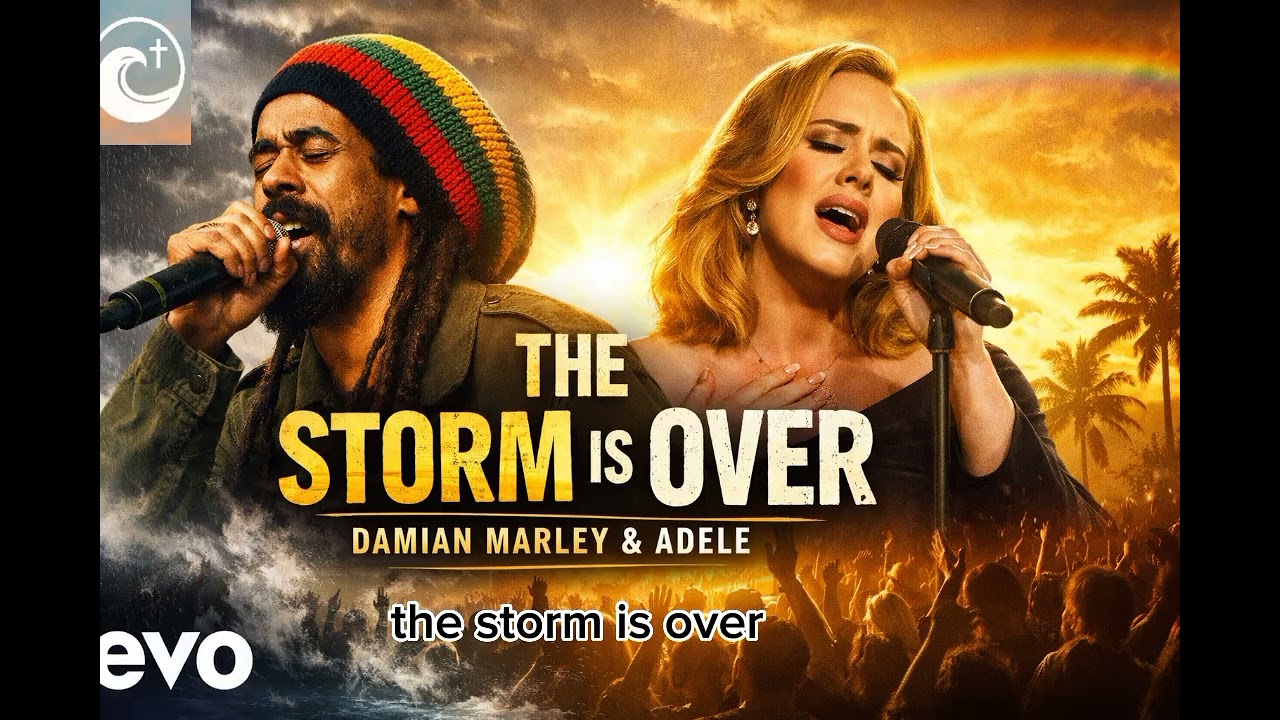 The storm Is over _ Damian Marley ft Adele (official Gospel raggae lyrics 2026)