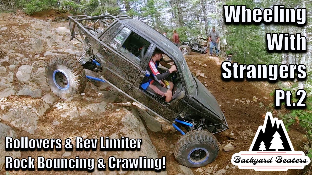 Rollovers, Rev Limiter, Rock Bouncing & Crawling | Wheeling With Strangers Pt. 2 Browns Camp TSF