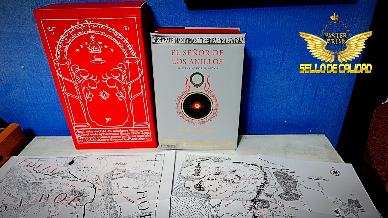 Unboxing libro El Señor de los Anillos Edicion Ilustrada por el autor