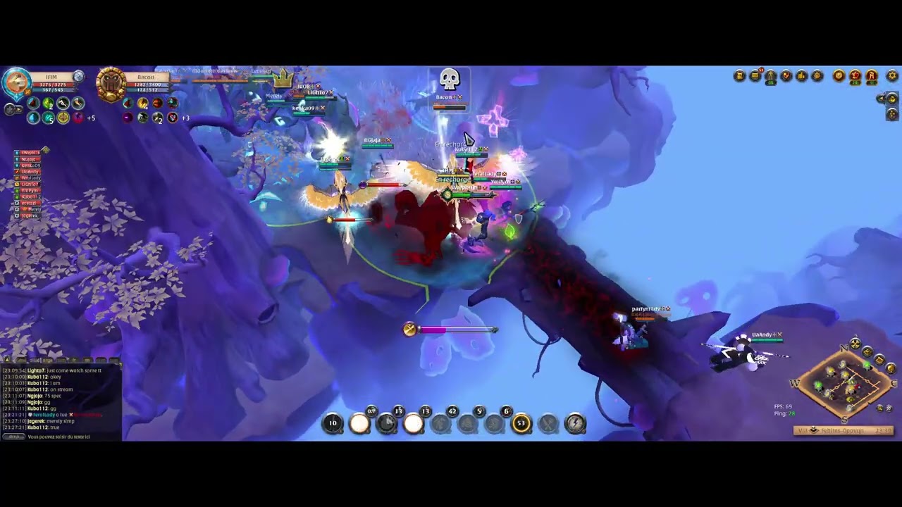 AVA ROAD 12V7 - T9 F2B vs T8OC dive Albion Finest - Opavun Fight
