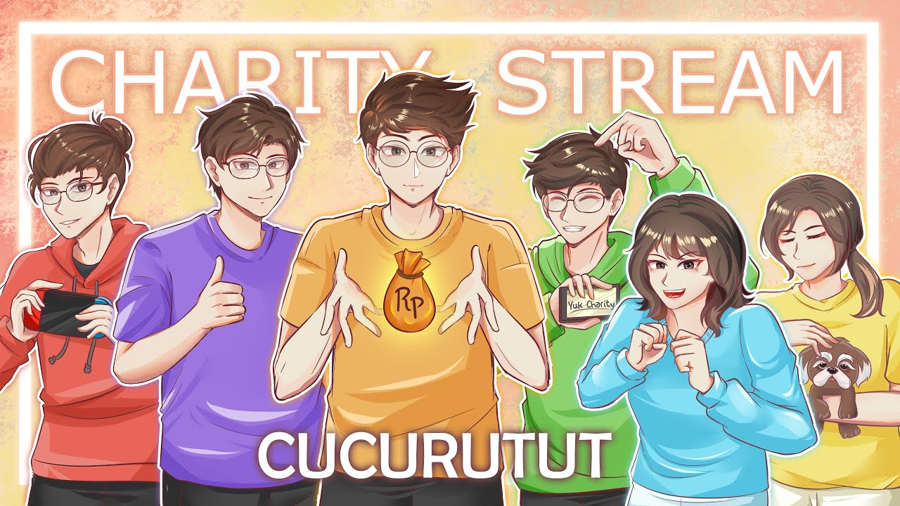 CUCURUTUT Charity Stream 12 Jam Edisi Awal Tahun 2024!