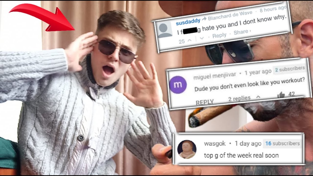 Andrew Tate Fans vs Harrowk - Reading Your Comments
