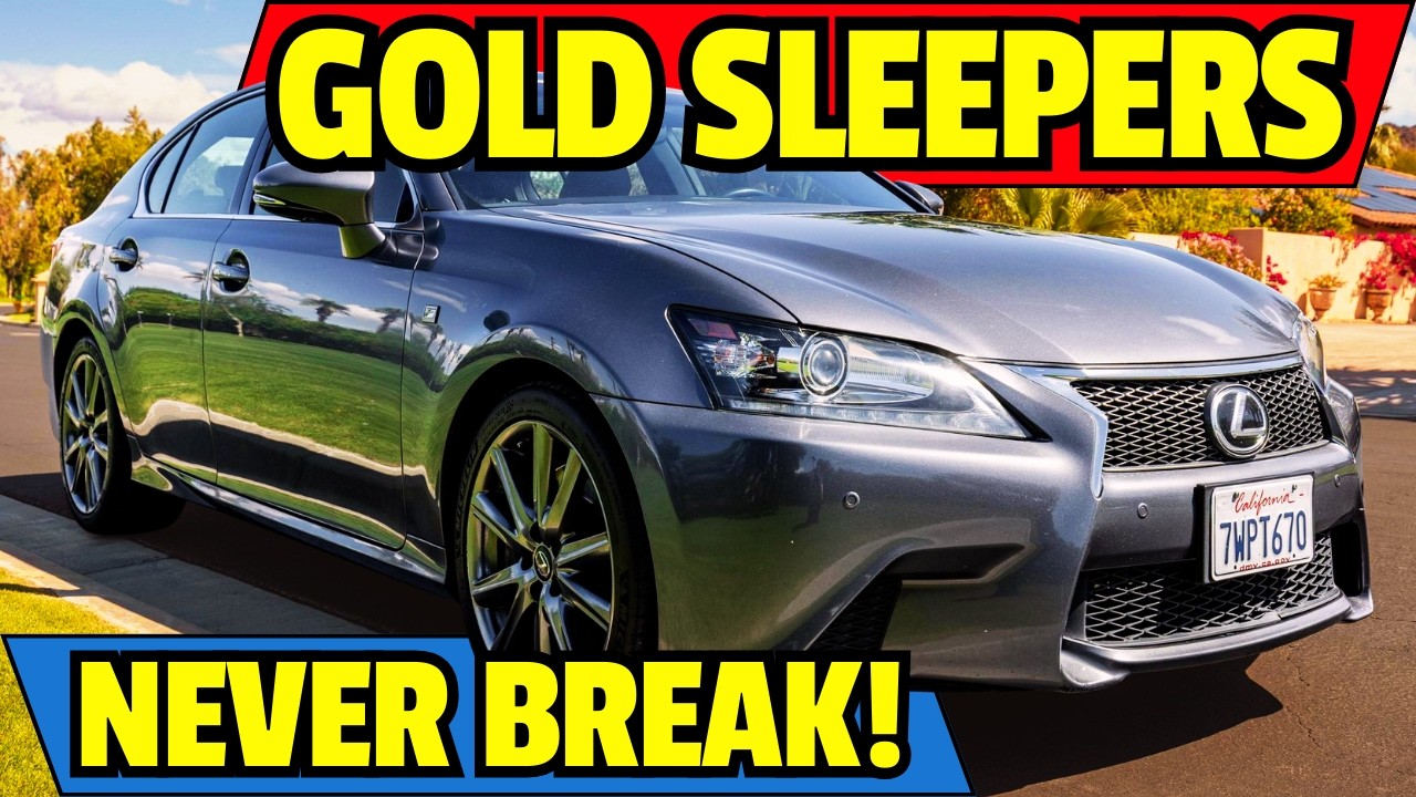 5 SLEEPERS CARS THAT WILL ACTUALLY LAST 300,000 MILES WITHOUT BREAKING (OVERENGINEERED)