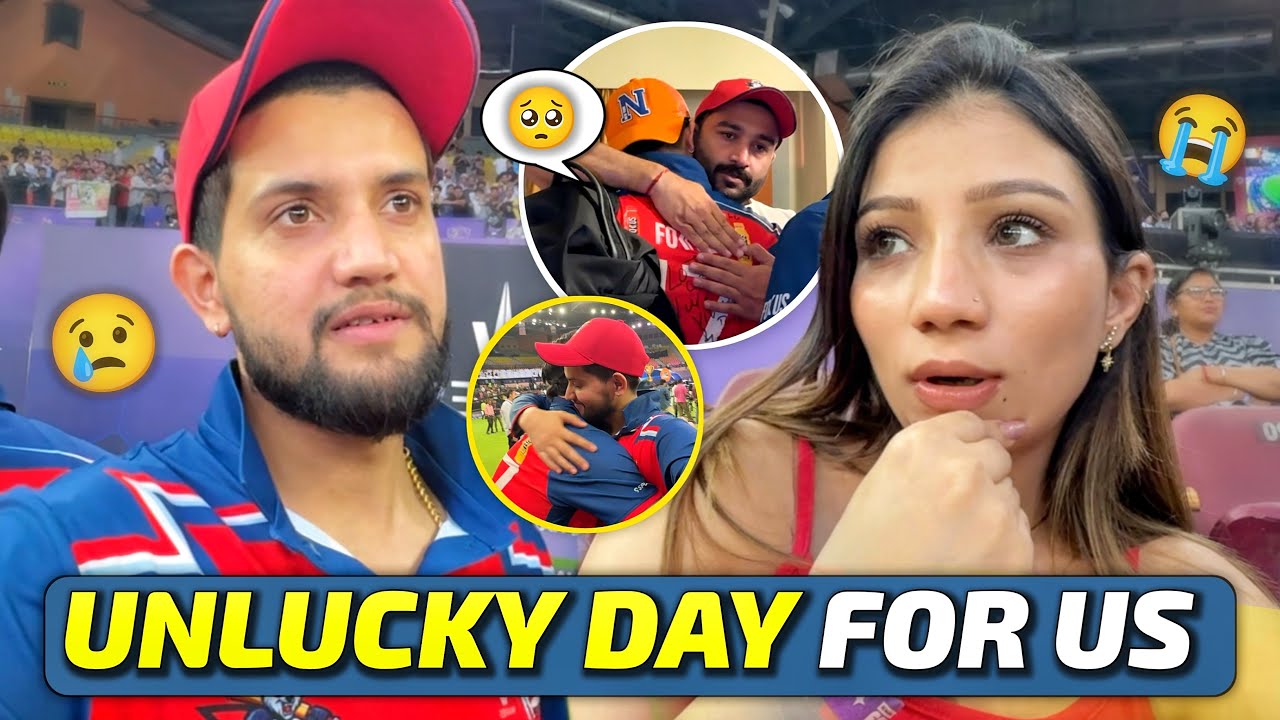 AAJ KA DIN BAHUT HI UNLUCKY THA HAMARE LIYE 😭