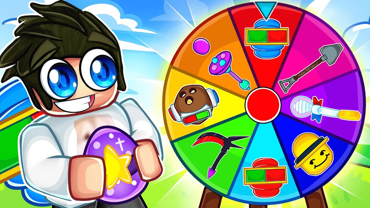 SPIN WHEEL Decides My Gear in Bee Swarm Simulator!