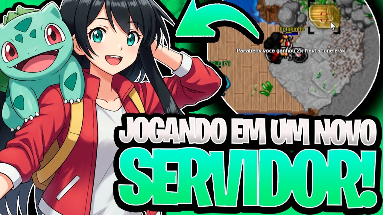 COMEÇANDO DO ZERO #1 😍😍 VEM JOGAR POKE VIKINGS! NOVO POKETIBIA 2025! MOBILE E PC!