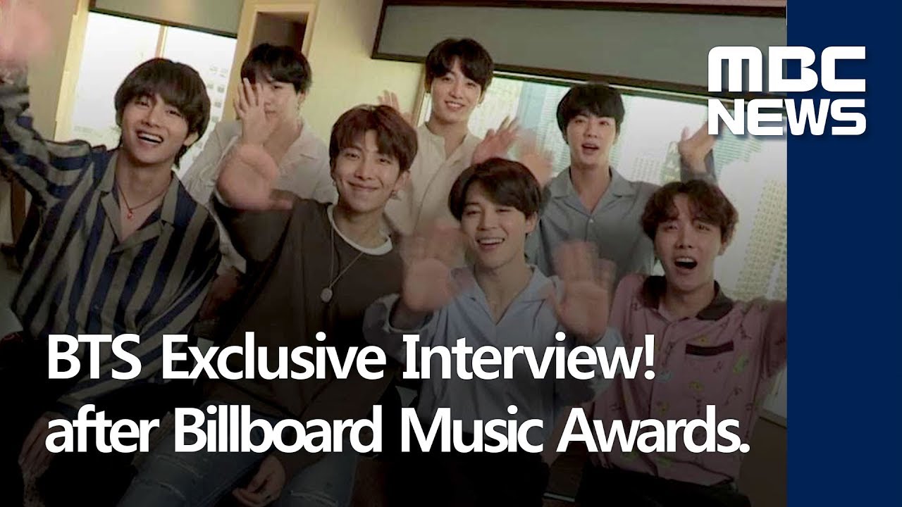 BTS Exclusive Interview! after Billboard Music Awards. Only at MBC News