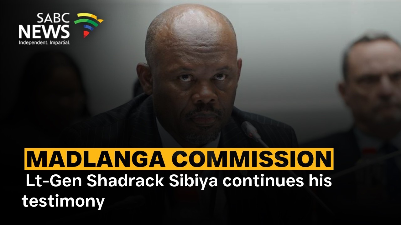 Madlanga Commission | Lt-Gen Shadrack Sibiya continues his testimony