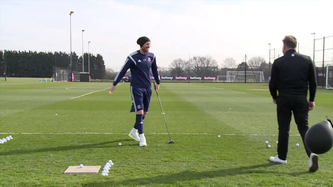 Trick Shots With The West Ham United Football Team