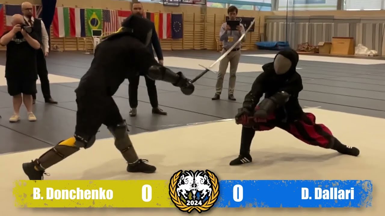 Black Horns Cup 2024 HEMA Tournament - Longsword 3rd place