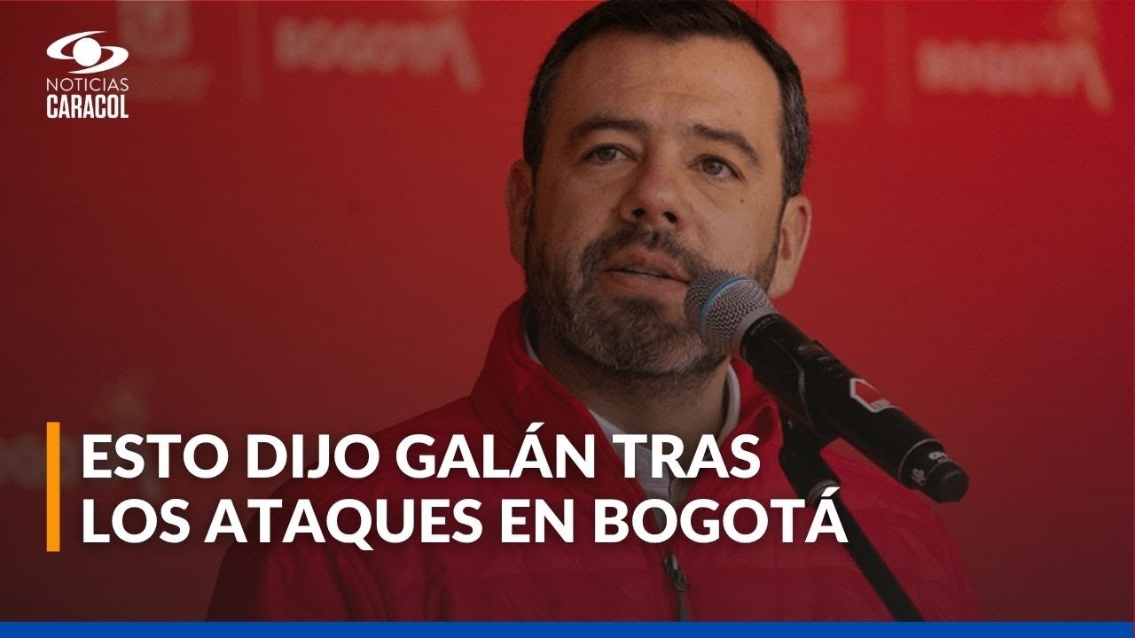 Galán pide a Fiscalía investigar a responsables de disturbios y ataques con flechas en Bogotá