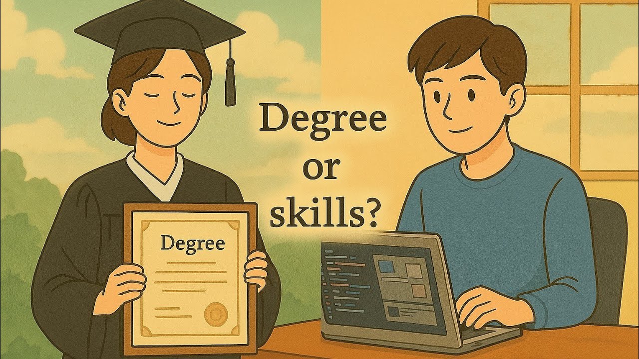 Degree vs Skills: What Really Matters in 2025? |Why Skills Beat Degrees in Today&rsquo;s World
