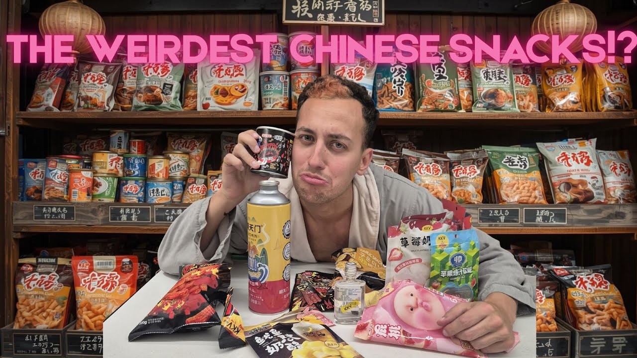 TRYING THE WEIRDEST CHINESE SNACKS CHALLENGE!?🇨🇳 (BAD IDEA...)
