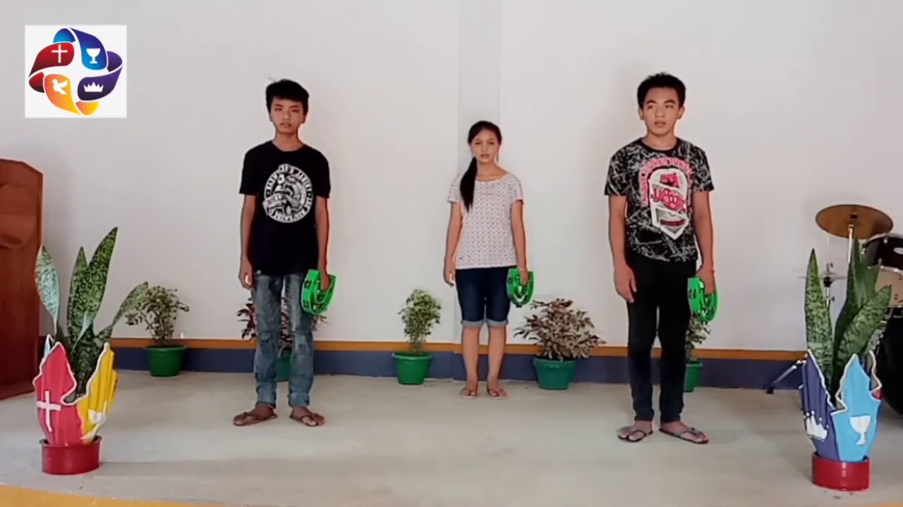 EASY; Tambourine steps of TO GOD BE THE GLORY: Tambourine TUTORIAL