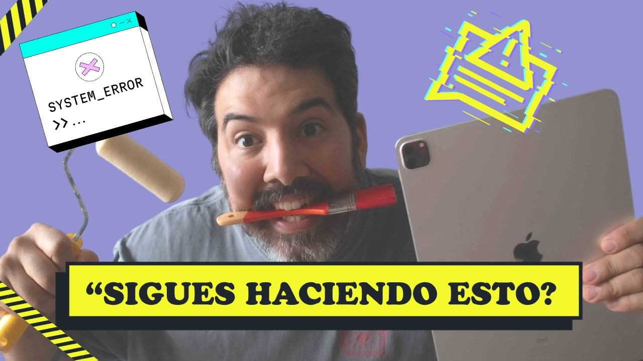 5 errores comunes al empezar en el arte digital.