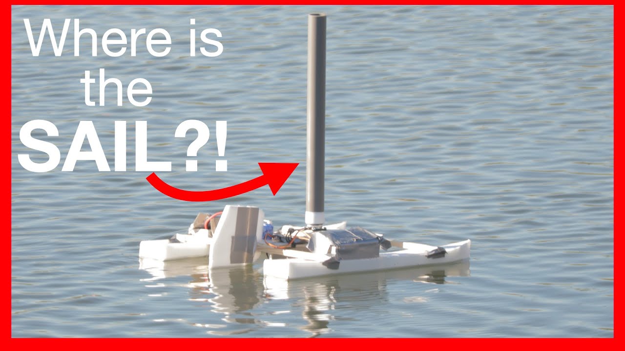 RC rotor powered sailboat? (flettner rotor)