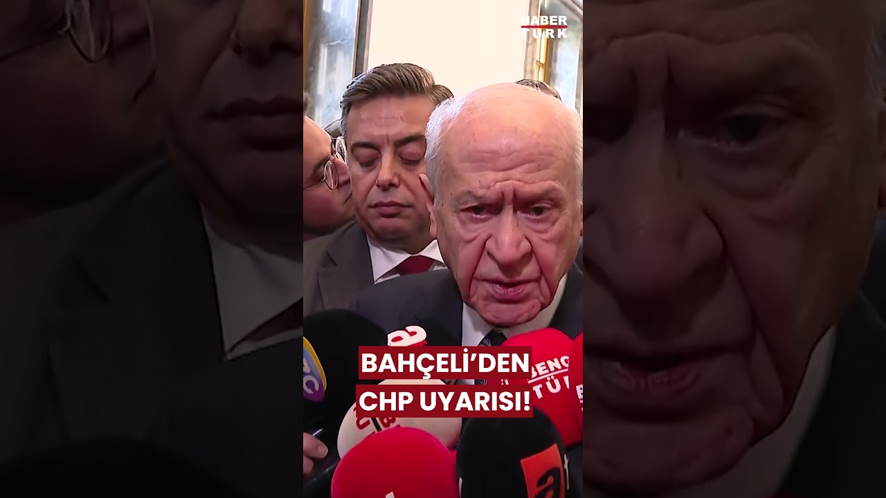 Bah&ccedil;eli'den CHP'ye 
