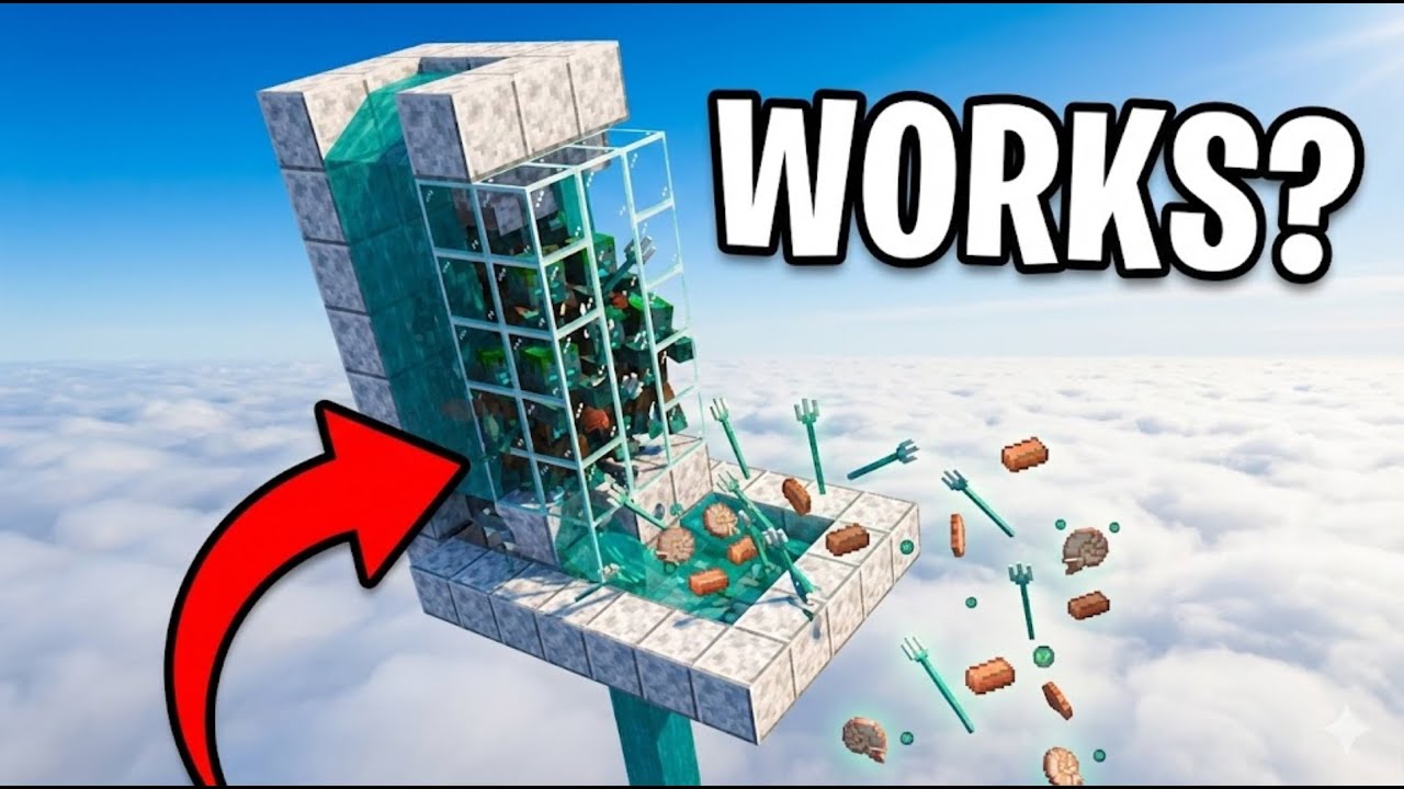 I Tested THE MOST Popular Trident Farm in Minecraft 2026!