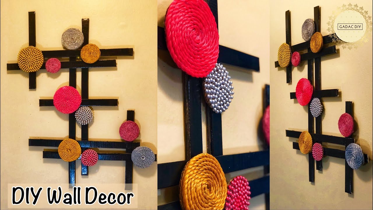 Very Unique Wall Hanging| gadac diy| Wall Hanging Ideas| wall decor diy| Craft Ideas for Home Decor