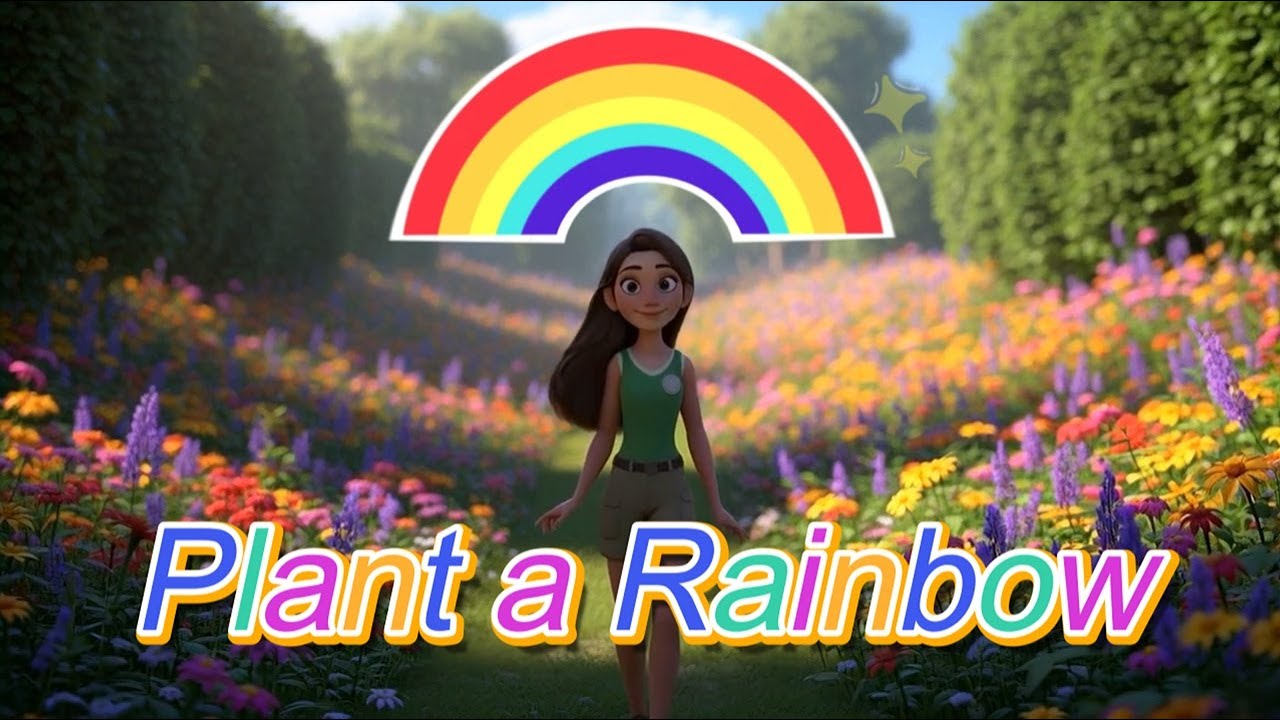🌈 Plant a Rainbow 🌍Discover all the colors of the rainbow with us!✨