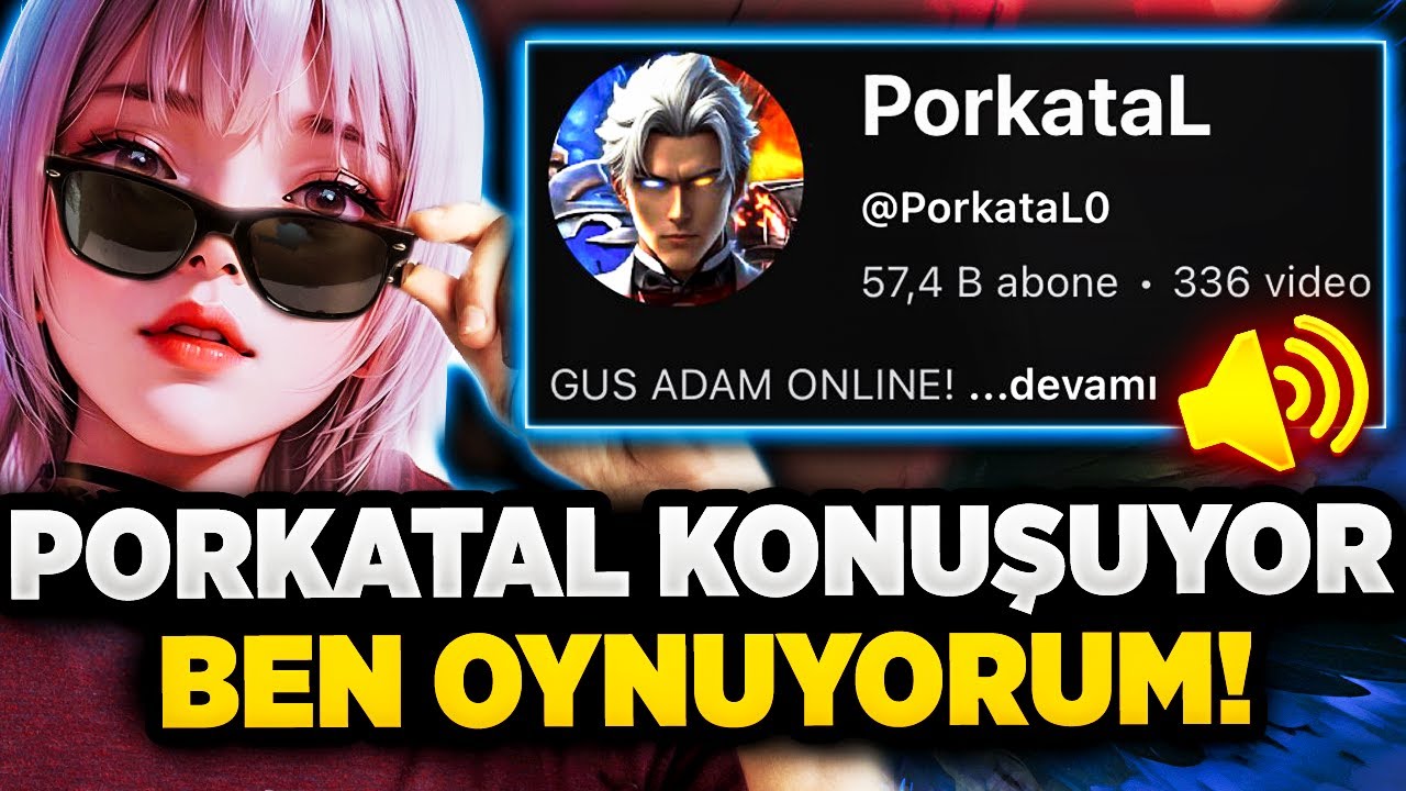 PORKATAL KONUŞUYOR BEN OYNUYORUM! @PorkataL0 GUSİON KIŞKIRTTIM!
