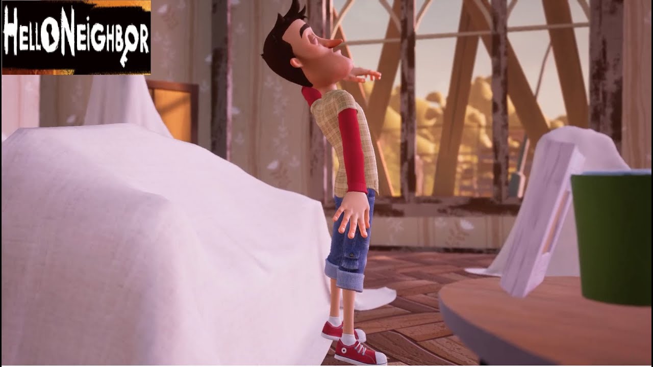 Привет Сосед прохождение АКТ ФИНАЛ победа малыша над последним страхом Hello Neighbor прохождение