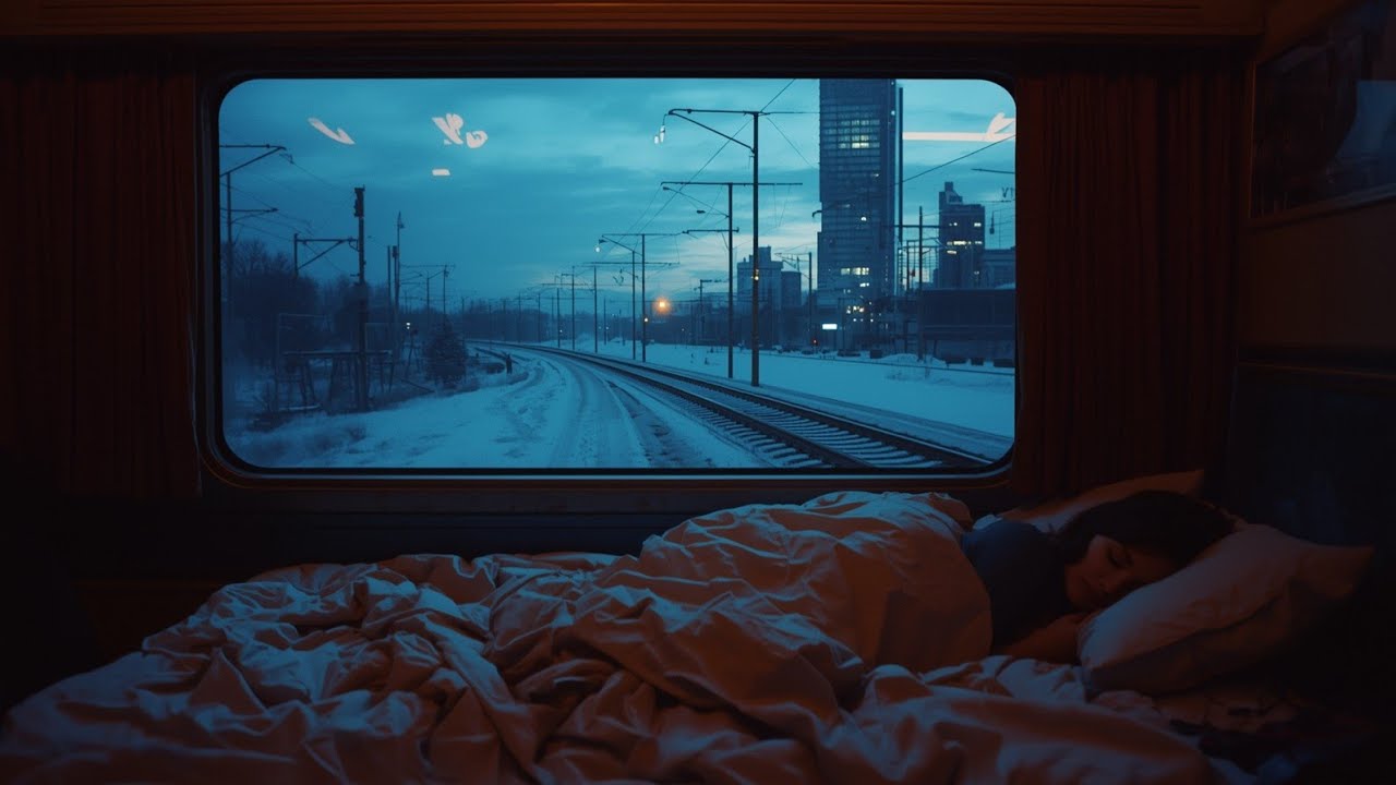 you've had a long day. just rest on the train