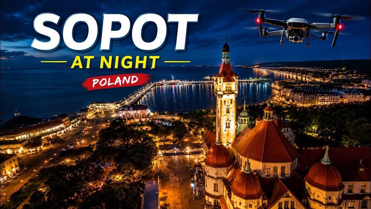 Sopot at night