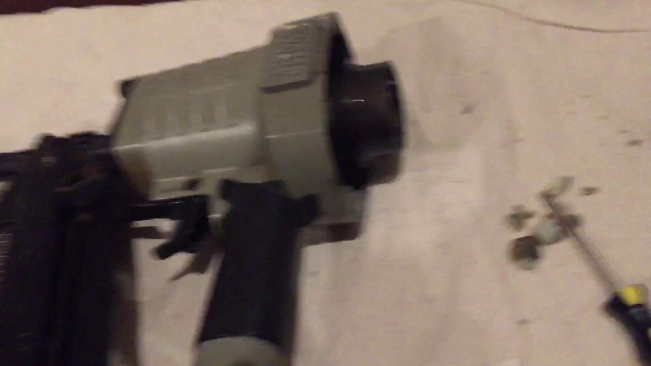 Porter Cable 350 framing gun not shooting nails Part1