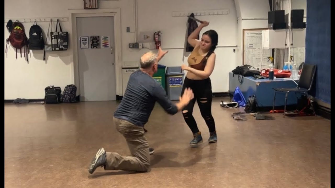 Ceecee Simone Staged Knife Fighting (Full Video)