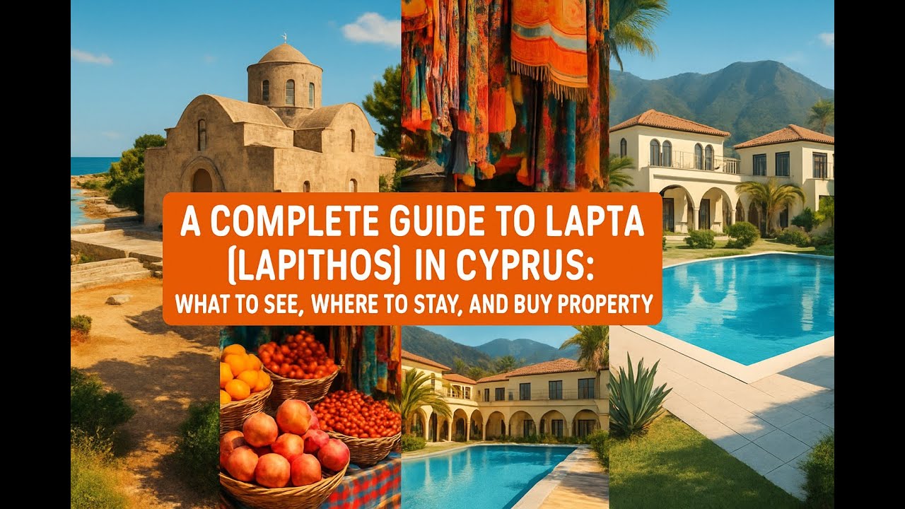 A complete guide to Lapta (Lapithos) in Cyprus: what to see, where to stay and buy property
