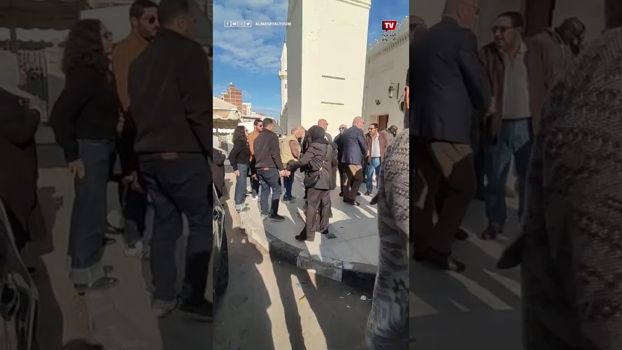 تشييع جنازة رجل الأعمال طاهر القويري موسس «الشمعدان» من مسجد المواساة بالإسكندرية