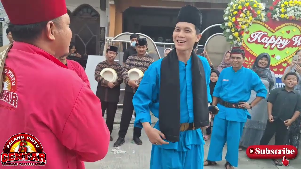 Jawara ganteng ngerayu pagar ayu cantik