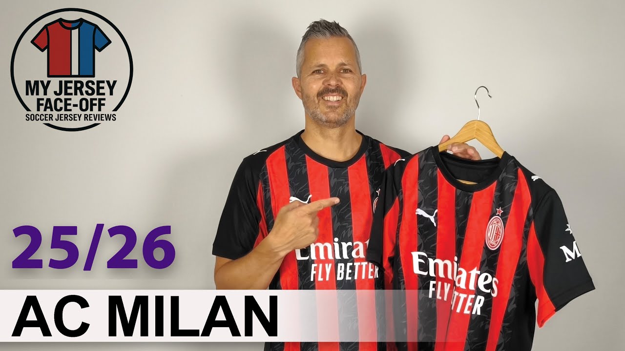 AC Milan Home Jersey 25/26: Player Version vs Fan Version