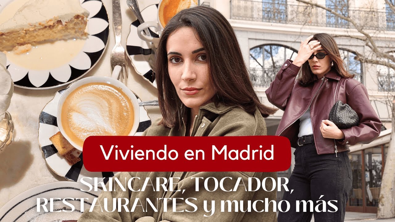 VLOG VIVIENDO EN MADRID | rutina skincare, organizando mi tocador y mucho más