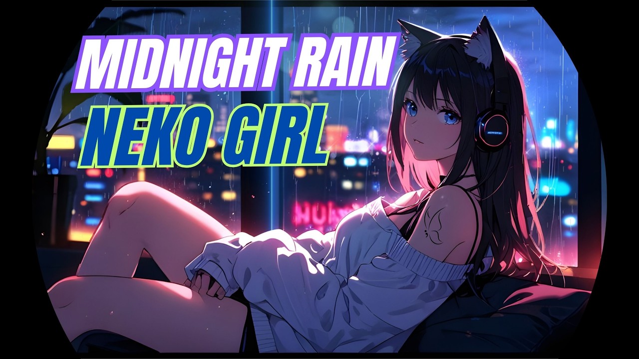LIVE | Late Night Rain 🌙 Cozy Anime Lofi to Study, Chill & Unwind