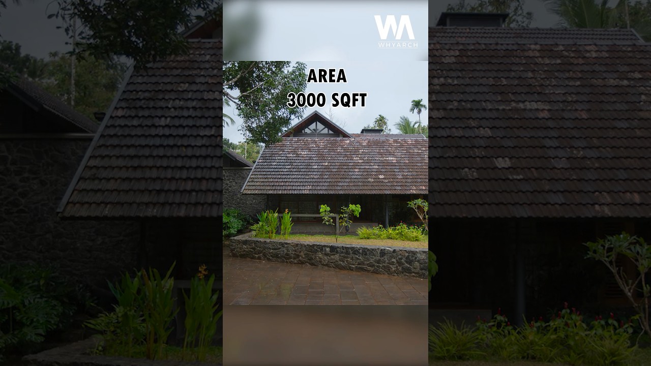 Epic 3000 sqft House | Residence at Edavanna | #shorts  #home  #whyarch #architecture