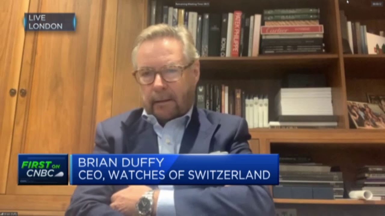 'Value preservation' is a big motivator for people, says Watches of Switzerland CEO