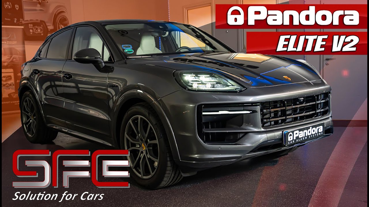 Alarmanlage im brandneuen Porsche Cayenne
